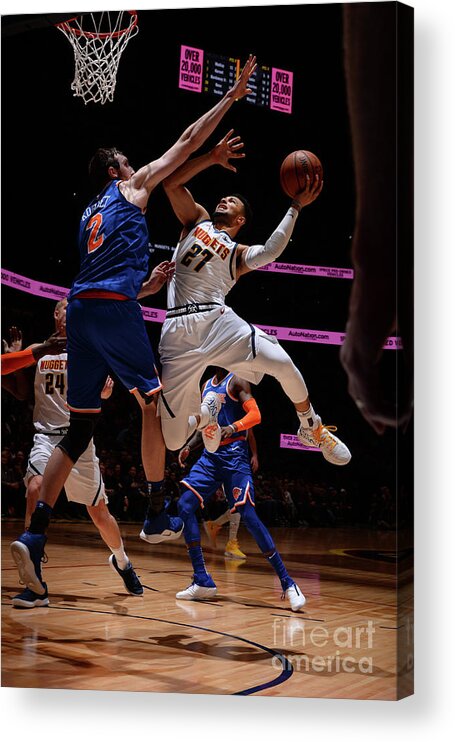 Jamal Murray Acrylic Print featuring the photograph Jamal Murray #11 by Bart Young