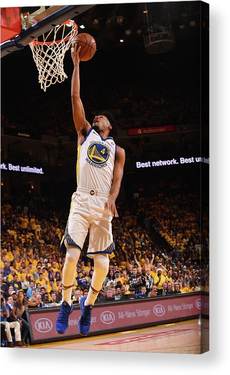 Playoffs Acrylic Print featuring the photograph Quinn Cook by Noah Graham