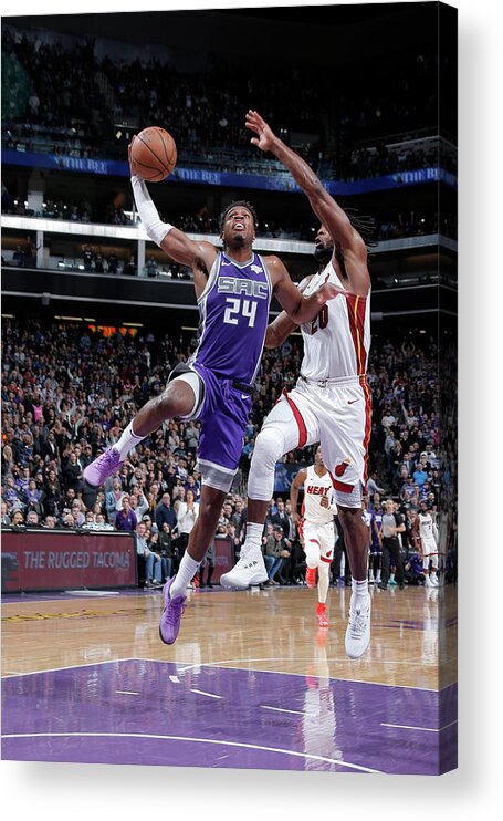 Buddy Hield Acrylic Print featuring the photograph Buddy Hield #12 by Rocky Widner