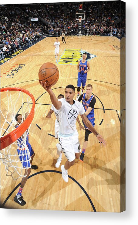 Gary Harris Acrylic Print featuring the photograph Gary Harris #12 by Garrett Ellwood