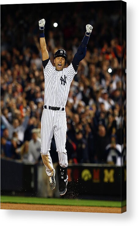 Ninth Inning Acrylic Print featuring the photograph Derek Jeter by Elsa