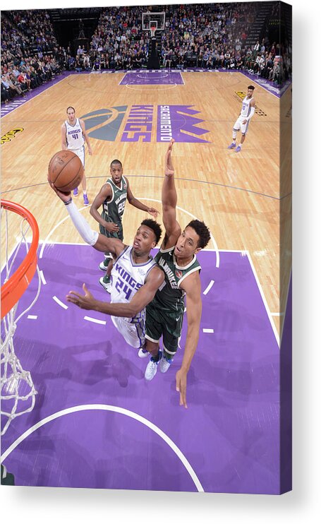 Buddy Hield Acrylic Print featuring the photograph Buddy Hield #15 by Rocky Widner