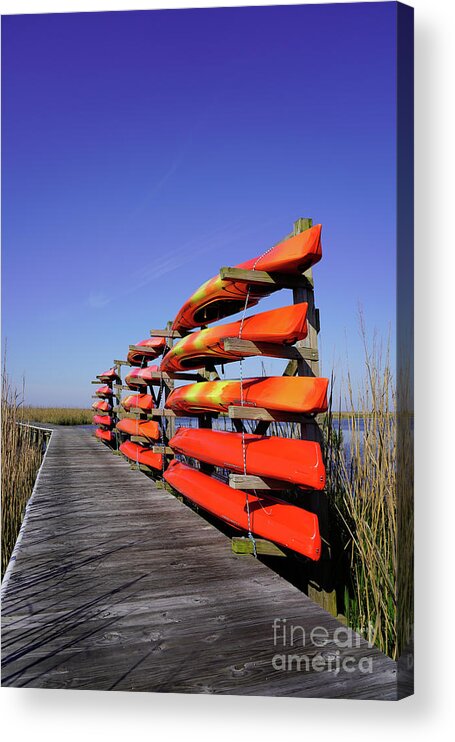  Acrylic Print featuring the photograph OBX #15 by Annamaria Frost
