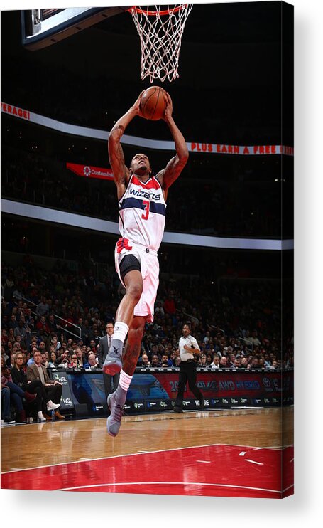 Bradley Beal Acrylic Print featuring the photograph Bradley Beal #16 by Ned Dishman