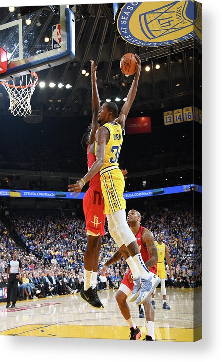 Kevin Durant Acrylic Print featuring the photograph Kevin Durant #19 by Andrew D. Bernstein