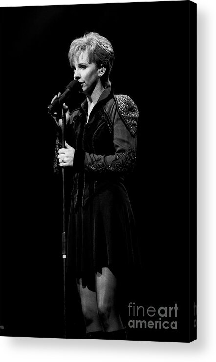 Singer Acrylic Print featuring the photograph Reba McEntire #19 by Concert Photos