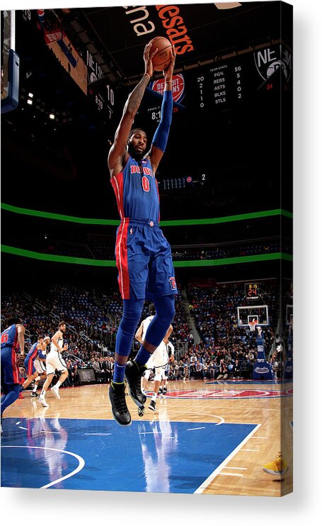 Andre Drummond Acrylic Print featuring the photograph Andre Drummond by Chris Schwegler