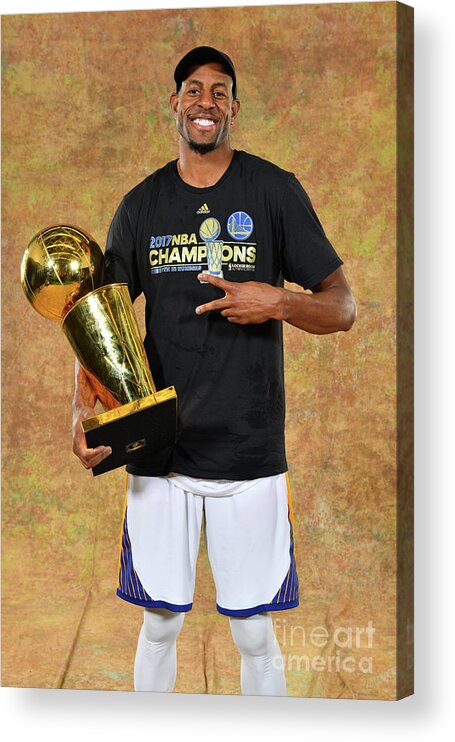 Playoffs Acrylic Print featuring the photograph Andre Iguodala by Jesse D. Garrabrant