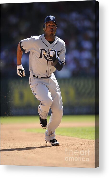 American League Baseball Acrylic Print featuring the photograph Carl Ray #2 by John Williamson