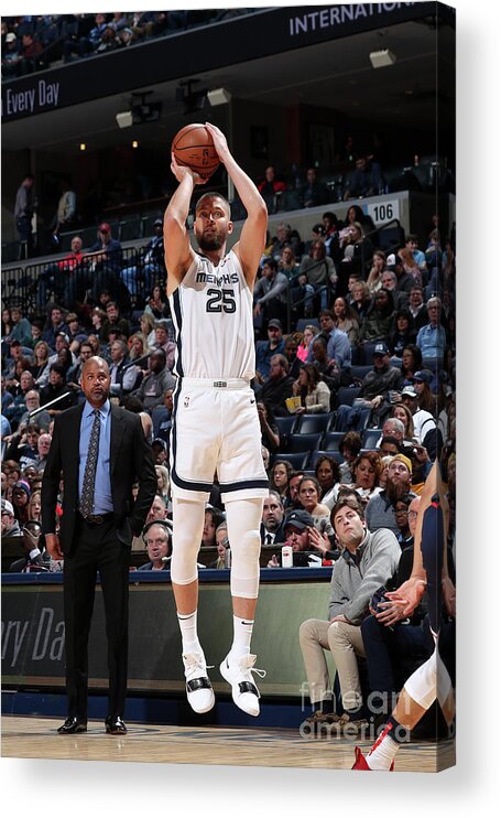 Chandler Parsons Acrylic Print featuring the photograph Chandler Parsons #2 by Joe Murphy