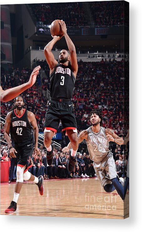 Playoffs Acrylic Print featuring the photograph Chris Paul by Bill Baptist