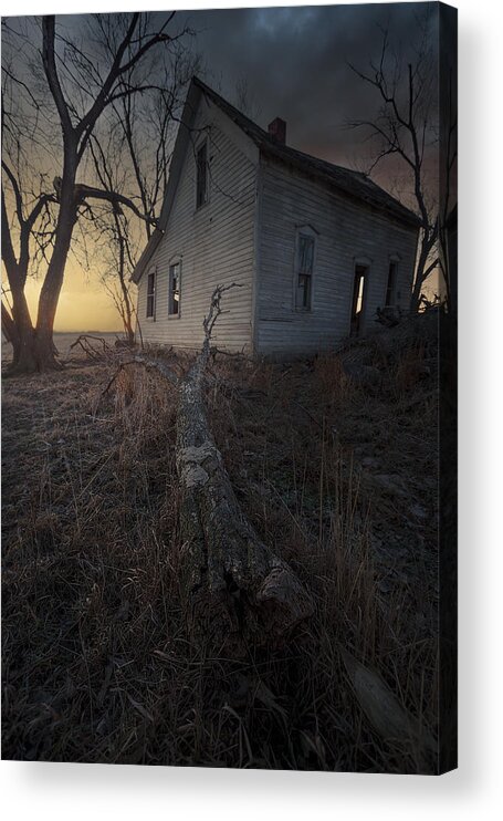 Abandoned House Acrylic Print featuring the photograph Dawn Of The Dead #2 by Aaron J Groen