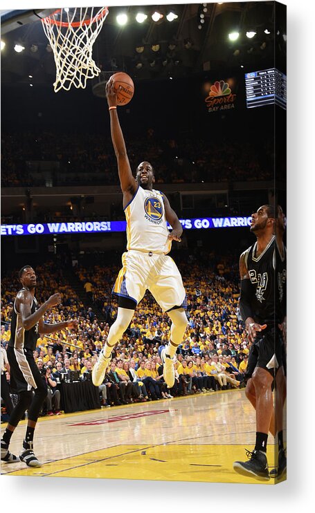 Playoffs Acrylic Print featuring the photograph Draymond Green by Andrew D. Bernstein