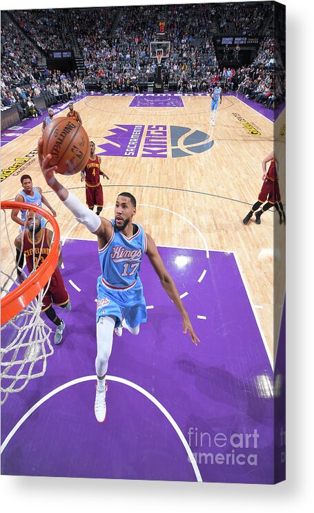 Nba Pro Basketball Acrylic Print featuring the photograph Garrett Temple by Rocky Widner