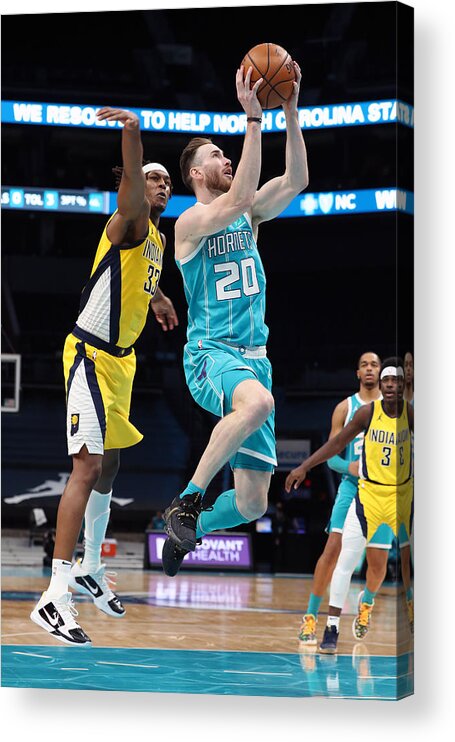 Gordon Hayward Acrylic Print featuring the photograph Gordon Hayward #2 by Brock Williams-Smith