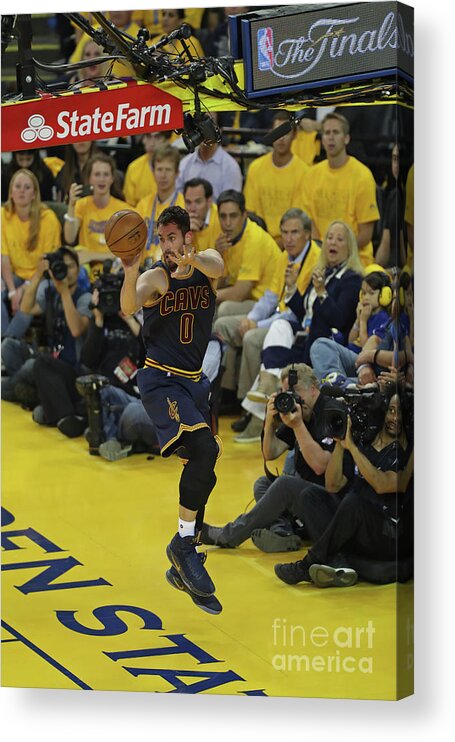Kevin Love Acrylic Print featuring the photograph Kevin Love by Joe Murphy