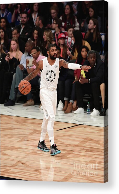 Kyrie Irving Acrylic Print featuring the photograph Kyrie Irving #2 by Garrett Ellwood