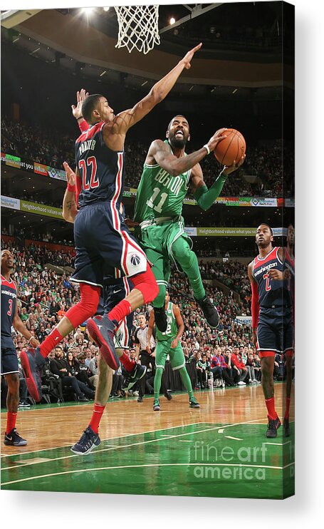 Kyrie Irving Acrylic Print featuring the photograph Kyrie Irving #2 by Ned Dishman