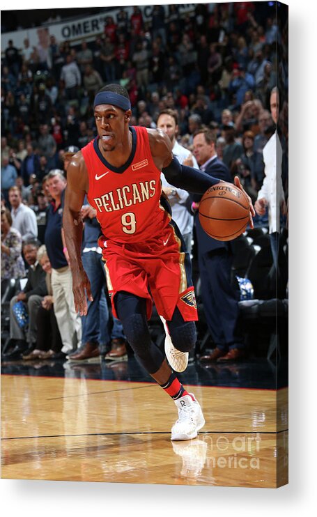 Rajon Rondo Acrylic Print featuring the photograph Rajon Rondo #2 by Layne Murdoch Jr.