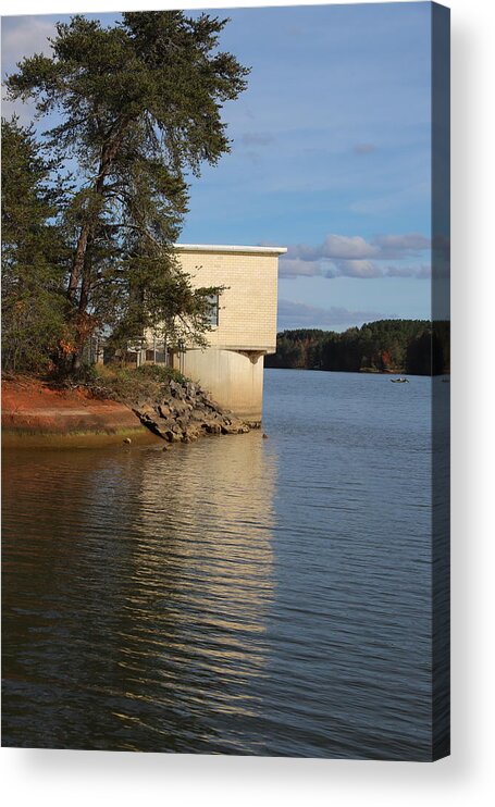 Lake Acrylic Print featuring the photograph Reflections #2 by Karen Ruhl