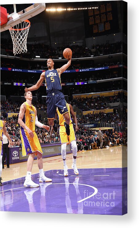 Rodney Hood Acrylic Print featuring the photograph Rodney Hood by Andrew D. Bernstein