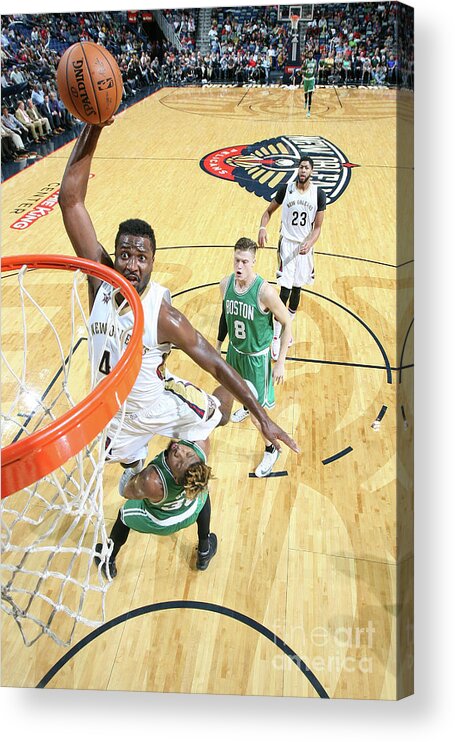 Smoothie King Center Acrylic Print featuring the photograph Solomon Hill by Layne Murdoch