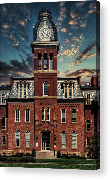 Woodburn Hall Acrylic Print featuring the photograph Woodburn Hall - West Virginia University #2 by Mountain Dreams