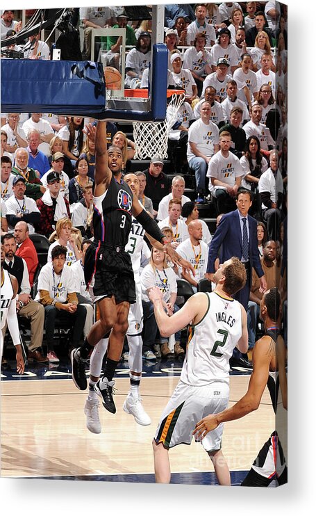 Chris Paul Acrylic Print featuring the photograph Chris Paul #20 by Andrew D. Bernstein