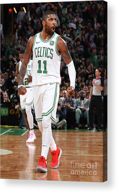 Kyrie Irving Acrylic Print featuring the photograph Kyrie Irving by Brian Babineau