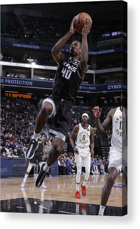 Harrison Barnes Acrylic Print featuring the photograph Harrison Barnes by Rocky Widner
