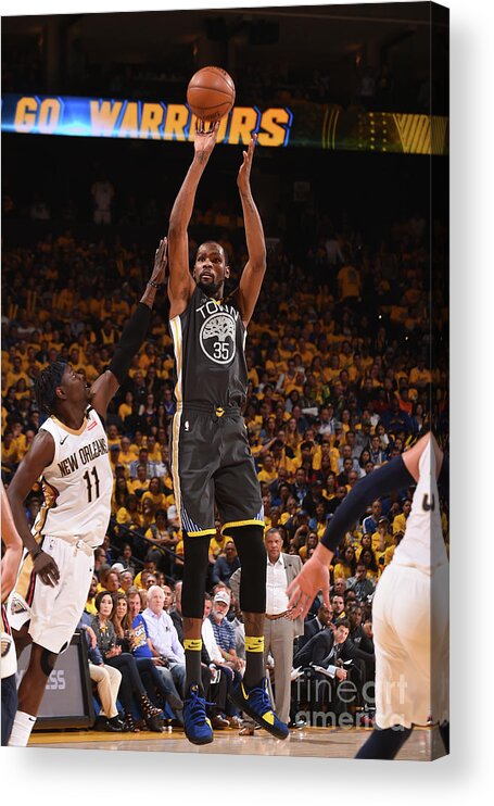 Playoffs Acrylic Print featuring the photograph Kevin Durant by Noah Graham