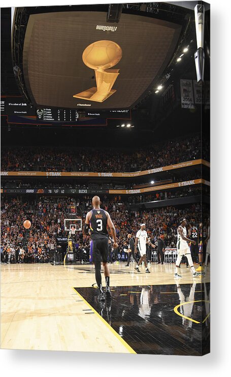 Playoffs Acrylic Print featuring the photograph Chris Paul by Andrew D. Bernstein
