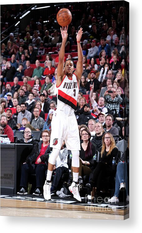 Cj Mccollum Acrylic Print featuring the photograph C.j. Mccollum #28 by Sam Forencich