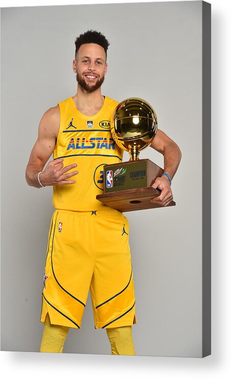 Atlanta Acrylic Print featuring the photograph Stephen Curry by Jesse D. Garrabrant
