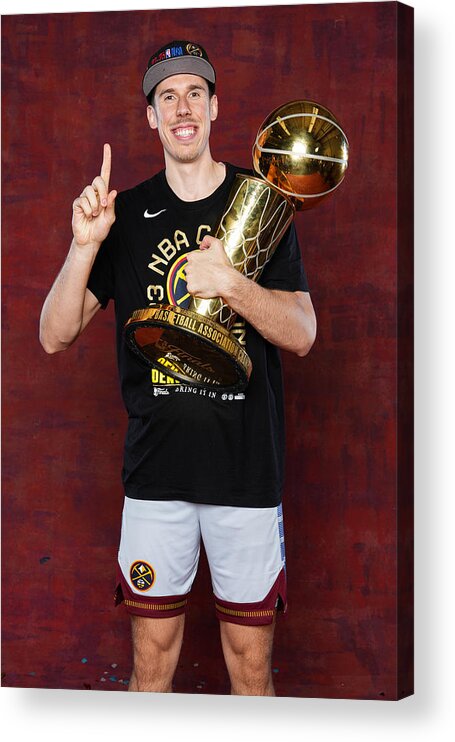 Playoffs Acrylic Print featuring the photograph 2023 NBA Finals - Denver Nuggets Championship Portraits #3 by Jesse D. Garrabrant