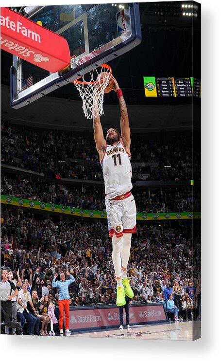 Playoffs Acrylic Print featuring the photograph 2023 NBA Finals - Miami Heat v Denver Nuggets #3 by Jesse D. Garrabrant