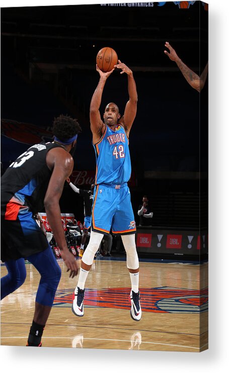 Nba Pro Basketball Acrylic Print featuring the photograph Al Horford by Nathaniel S. Butler