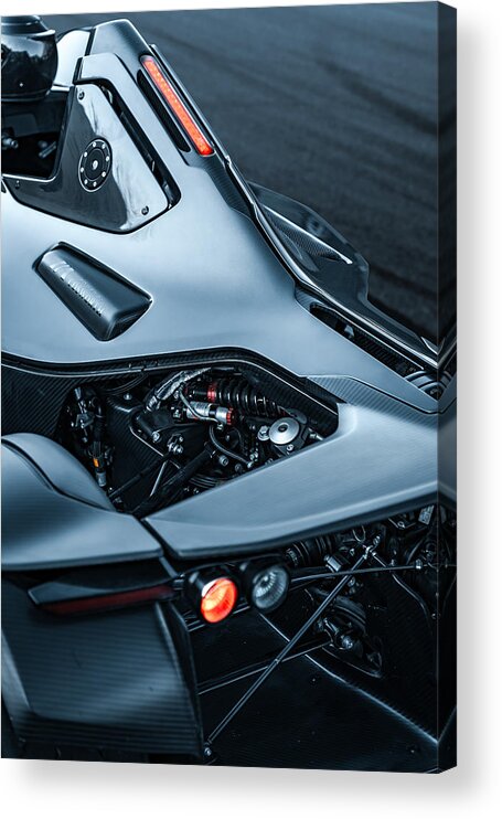 Bac Acrylic Print featuring the photograph BAC Mono #3 by David Whitaker Visuals