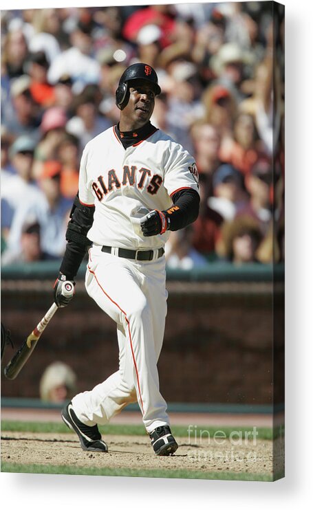 San Francisco Acrylic Print featuring the photograph Barry Bonds by Brad Mangin