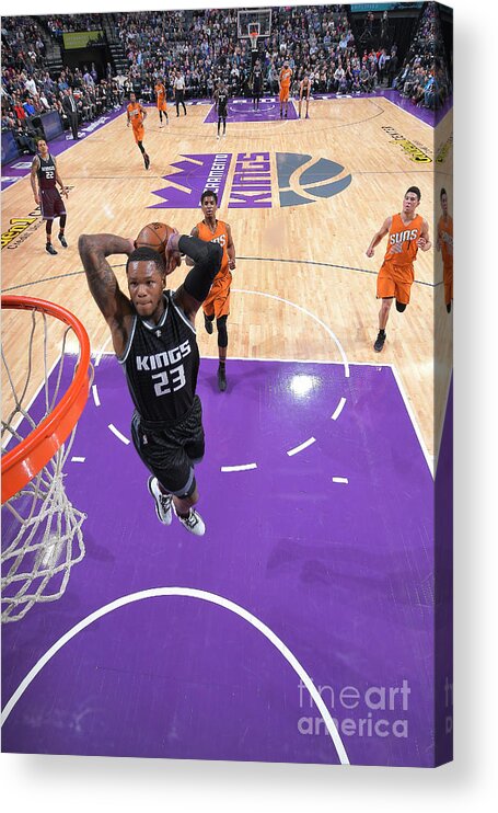 Nba Pro Basketball Acrylic Print featuring the photograph Ben Mclemore by Rocky Widner