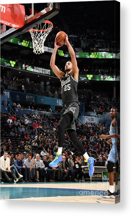 Nba Pro Basketball Acrylic Print featuring the photograph Ben Simmons by Andrew D. Bernstein