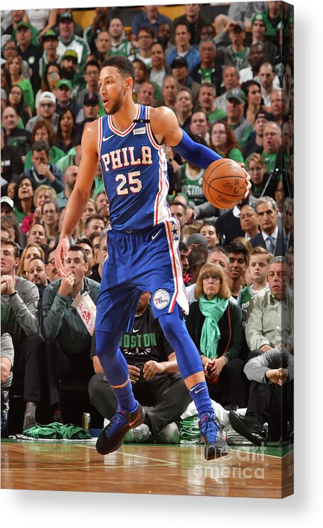 Playoffs Acrylic Print featuring the photograph Ben Simmons by Jesse D. Garrabrant