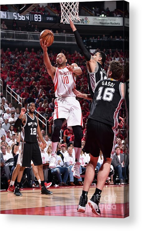Playoffs Acrylic Print featuring the photograph Eric Gordon by Bill Baptist