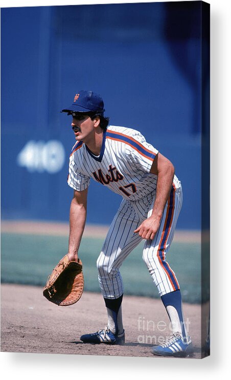 1980-1989 Acrylic Print featuring the photograph Keith Hernandez #3 by Rich Pilling