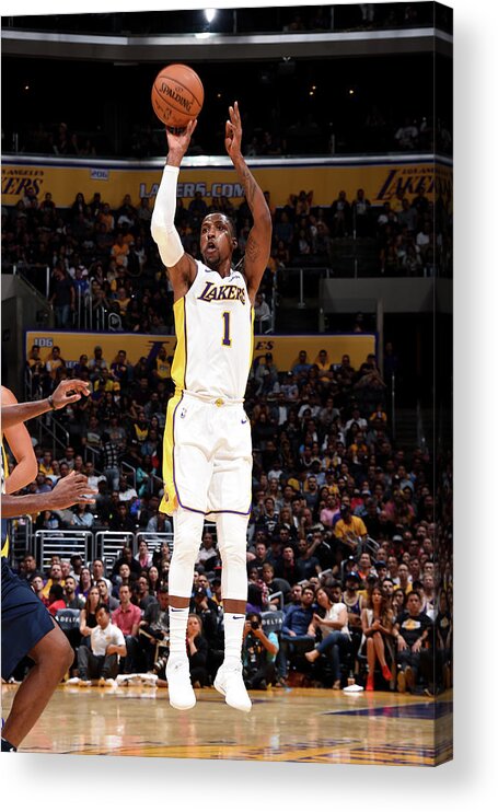Nba Pro Basketball Acrylic Print featuring the photograph Kentavious Caldwell-pope by Andrew D. Bernstein