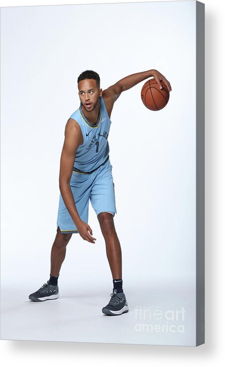 Media Day Acrylic Print featuring the photograph Kyle Anderson by Joe Murphy