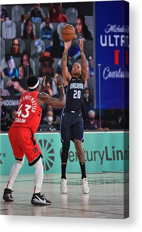 Nba Pro Basketball Acrylic Print featuring the photograph Markelle Fultz by David Dow