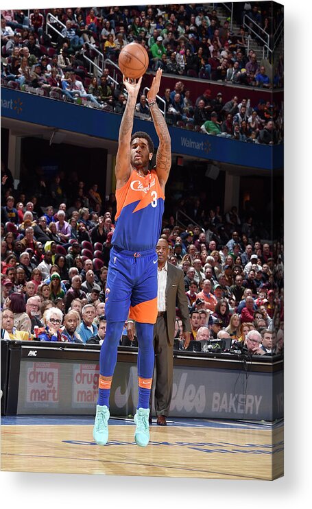 Marquese Chriss Acrylic Print featuring the photograph Marquese Chriss by David Liam Kyle