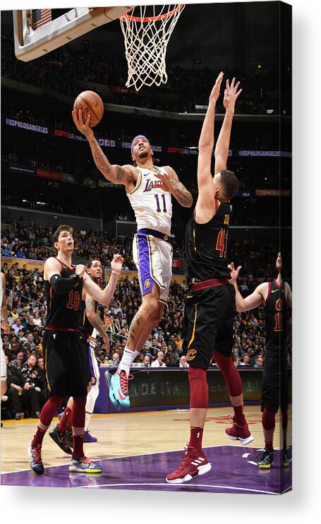 Michael Beasley Acrylic Print featuring the photograph Michael Beasley by Andrew D. Bernstein