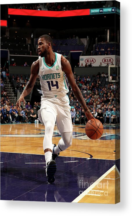 Nba Pro Basketball Acrylic Print featuring the photograph Michael Kidd-gilchrist by Brock Williams-smith